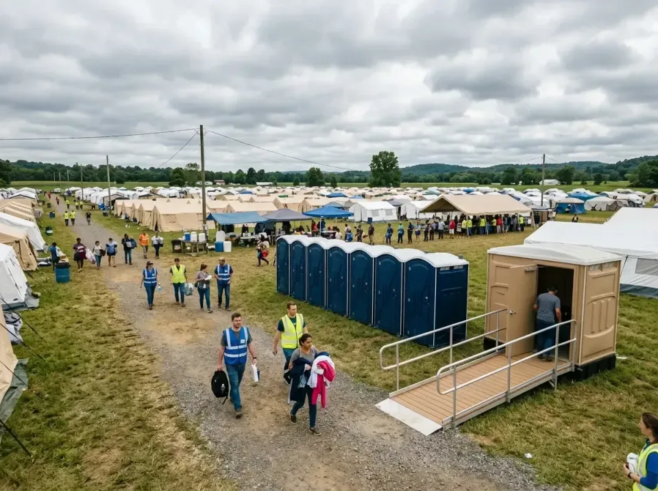 disaster-relief-camp-restrooms-010 — frequently asked questions, Dumpster & Portable Bathrooms Rental in Bethlehem, WV